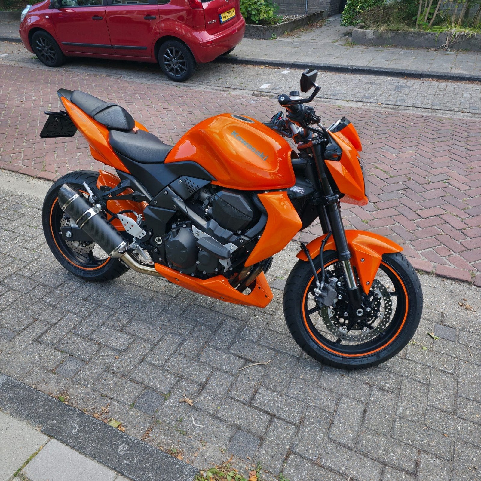 Kawasaki Z750 Oranje Naked Bike - Zeer Goede Staat, Motoren, Onderdelen | Kawasaki, Ophalen