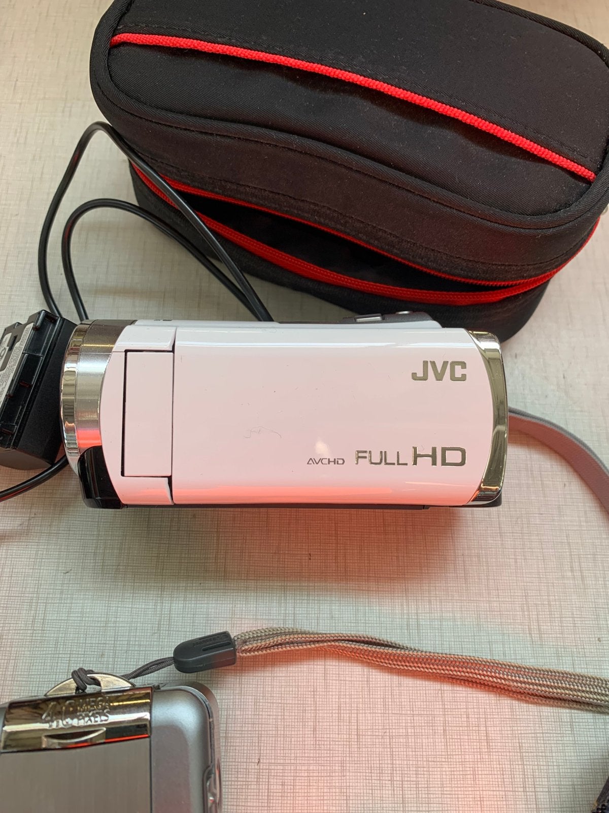JVC Everio camcorder (zoals de JVC GZ-E750-W of, Ophalen of Verzenden