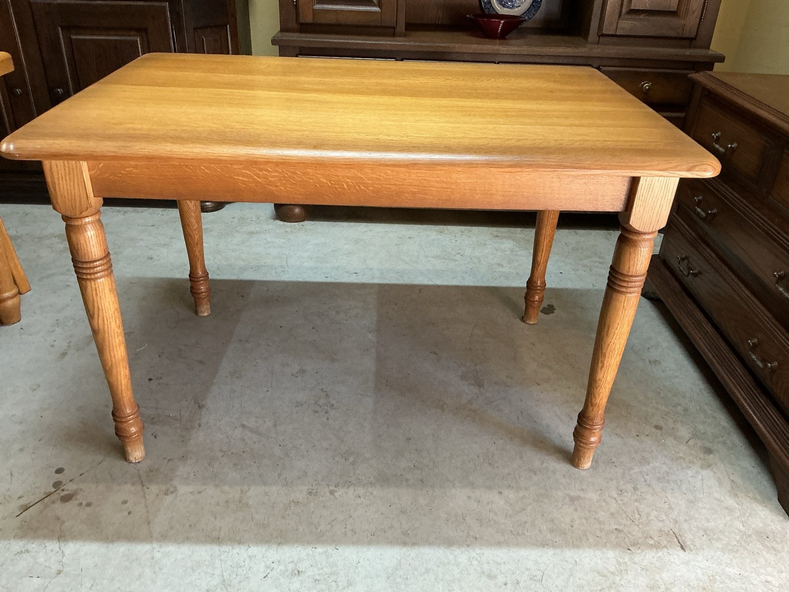 Keuken of eet tafel blank eiken., Ophalen of Verzenden