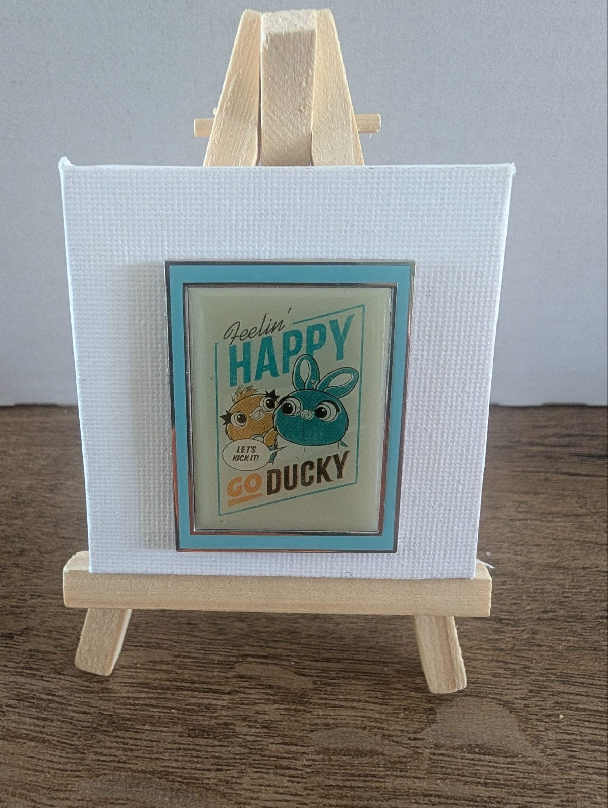 Disney Pin Toy Story Ducky Bunny Happy Go Ducky, Ophalen of Verzenden, Overige figuren, Zo goed als nieuw, Overige typen