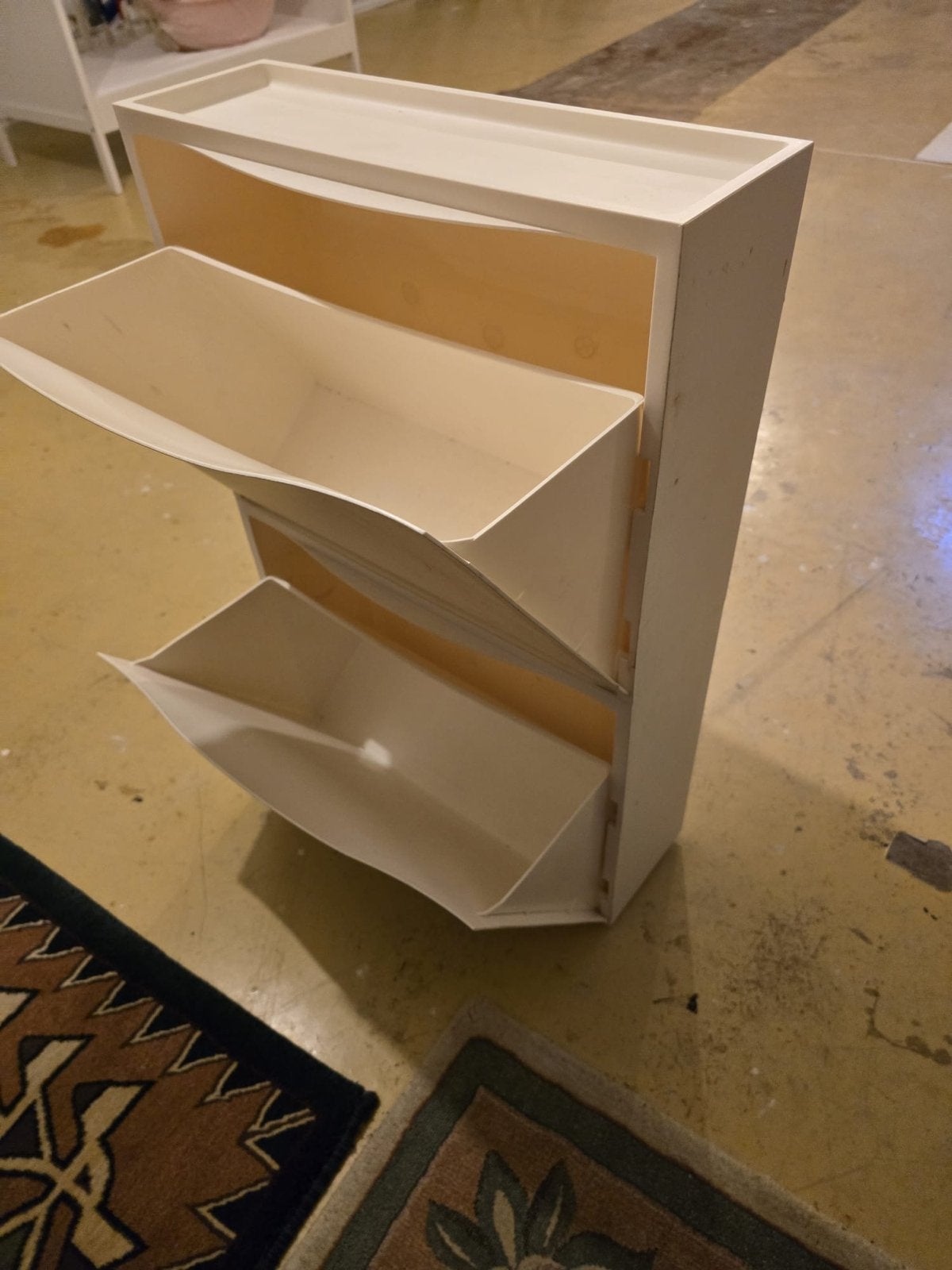 Schoenenkast ikea wit, Ophalen of Verzenden, Zo goed als nieuw, Wit, Sneakers of Gympen