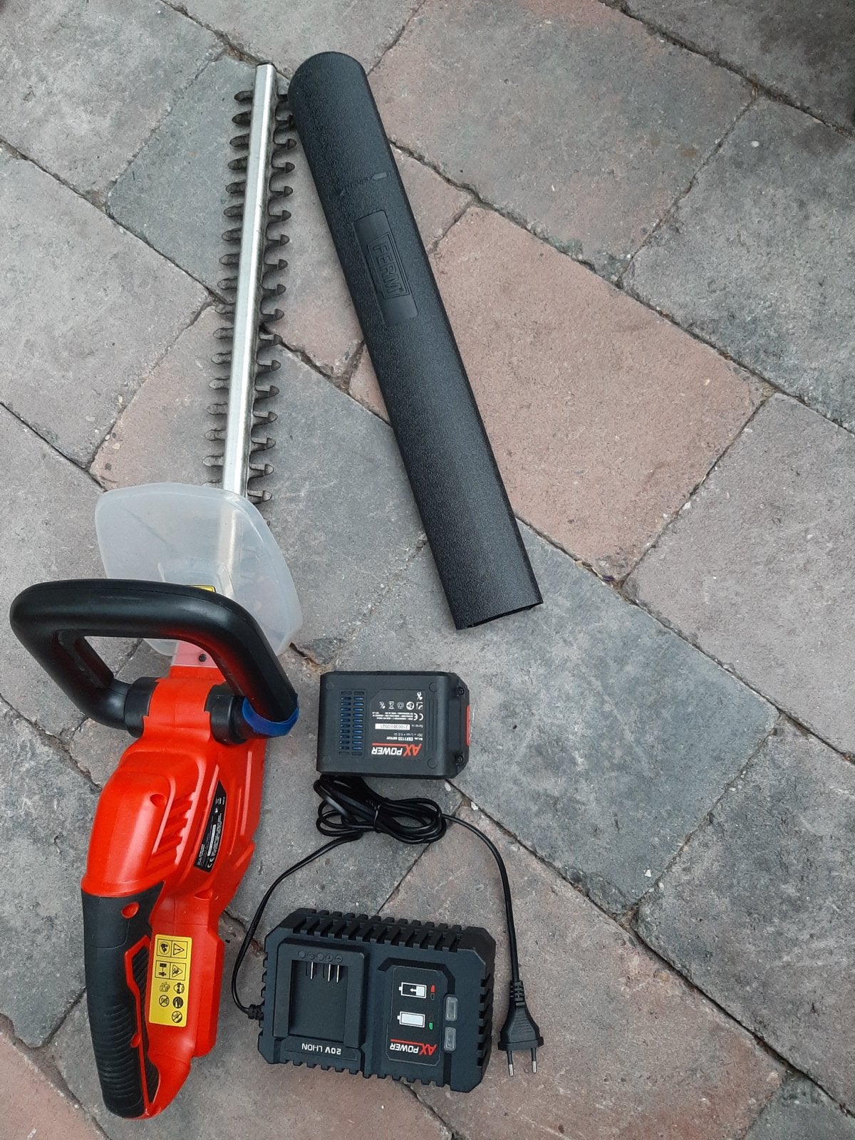 AX Power Heggenschaar op Accu - Zo goed als nieuw, Ophalen of Verzenden, Zo goed als nieuw, Accu