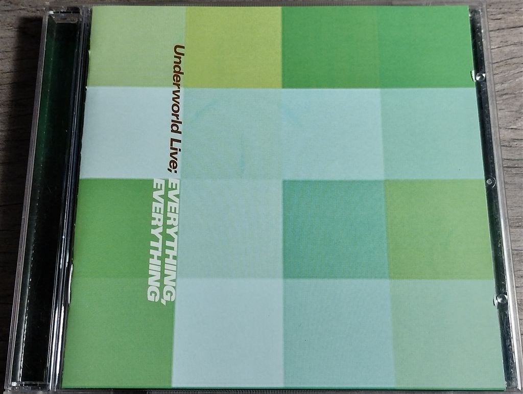 Underworld - Everything, Everything [Live], Cd's en Dvd's, Ophalen of Verzenden, Zo goed als nieuw, Disco