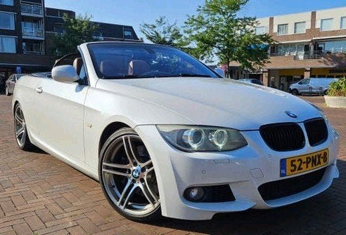 BMW 3-Serie 3.0 I 335 Cabrio DCT 2011 Wit, Automaat, Achterwielaandrijving, Beige, Cabriolet