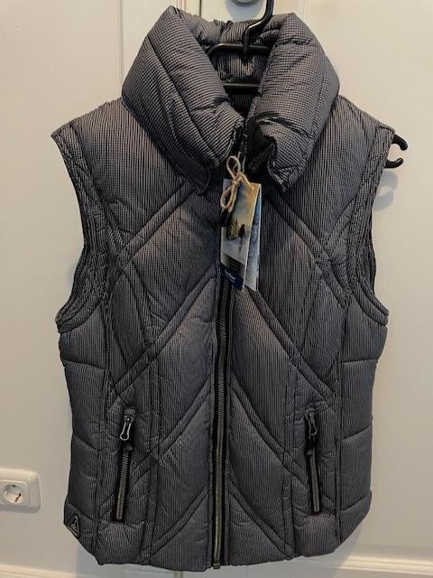 NIEUW antraciet Human Nature dames bodywarmer maat S, Kleding | Dames, Bodywarmers, Nieuw, Ophalen of Verzenden, Maat 36 (S), Grijs