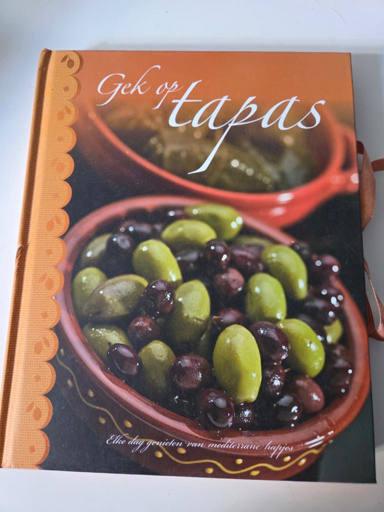 Gek op Tapas - Kookboek met Mediterrane Hapjes, Boeken, Kookboeken, Onbekend, Spanje, Tapas, Hapjes en Dim Sum, Nieuw