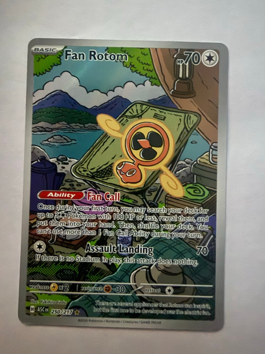 Fan Rotom IR - Ascended Heroes - Pokémon Kaart, Ophalen of Verzenden, Nieuw, Losse kaart