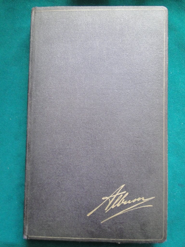 ansichtkaarten album, Ophalen, Voor 1920, Gelopen, Overig Europa