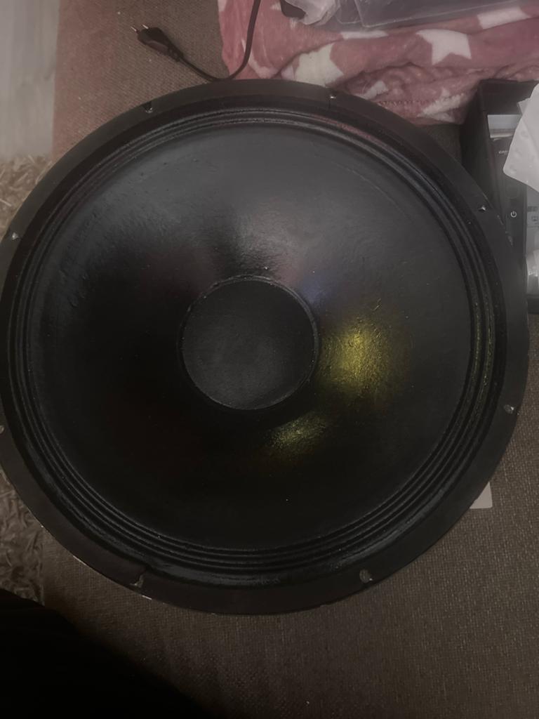 HH Acoustics 15-120UBGA Speaker - Gebruikt, Audio, Tv en Foto, Luidsprekers, Gebruikt, Overige typen, 120 watt of meer, Ophalen
