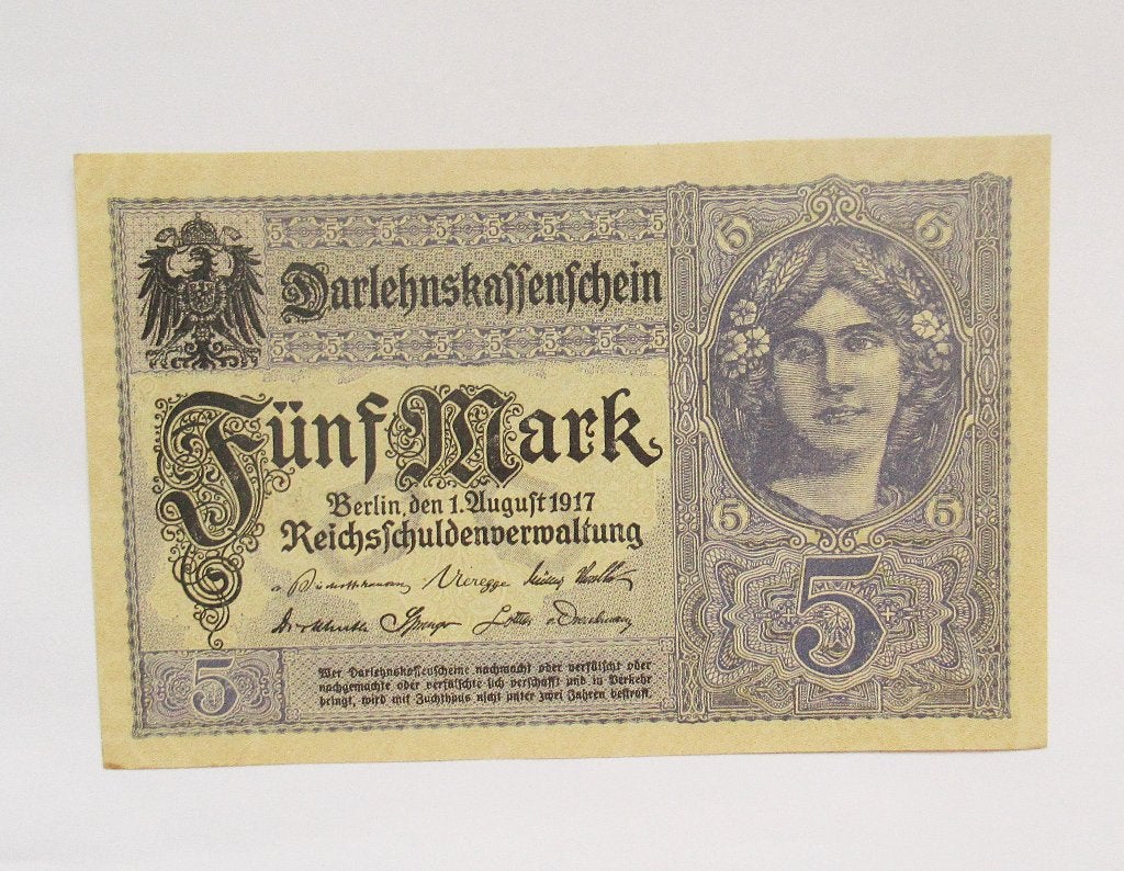 duitsland 5 mark 1917, Verzenden, Duitsland