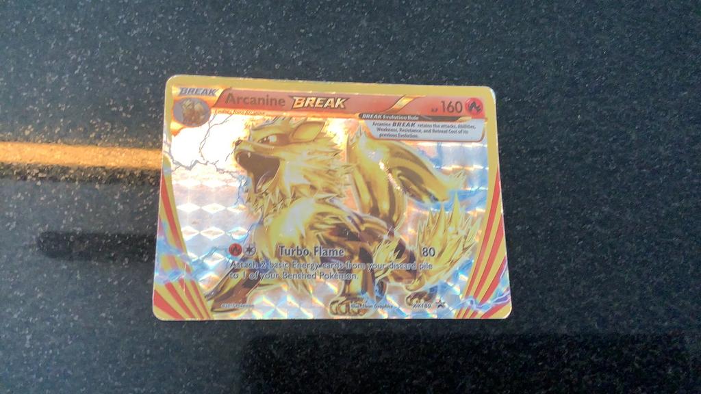 Arcanine BREAK, Ophalen of Verzenden, Zo goed als nieuw, Losse kaart