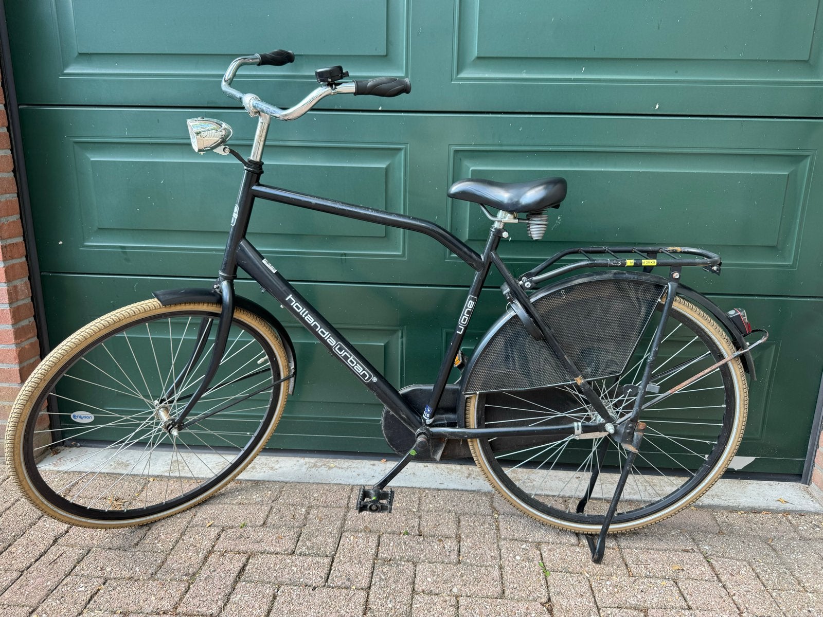 Hollandia Urban herenfiets - in goede gebruikte staat, Terugtraprem, Gebruikt, Versnellingen, 53 tot 57 cm