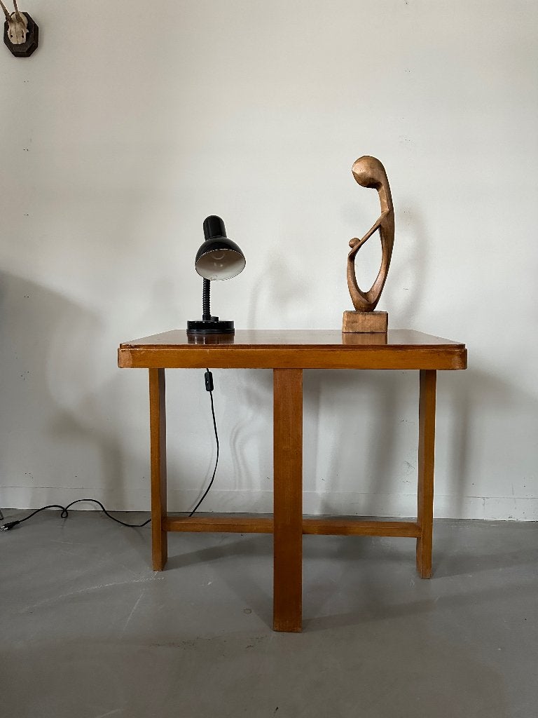 SALE: art deco bijzettafel, vintage antieke sidetable, Ophalen