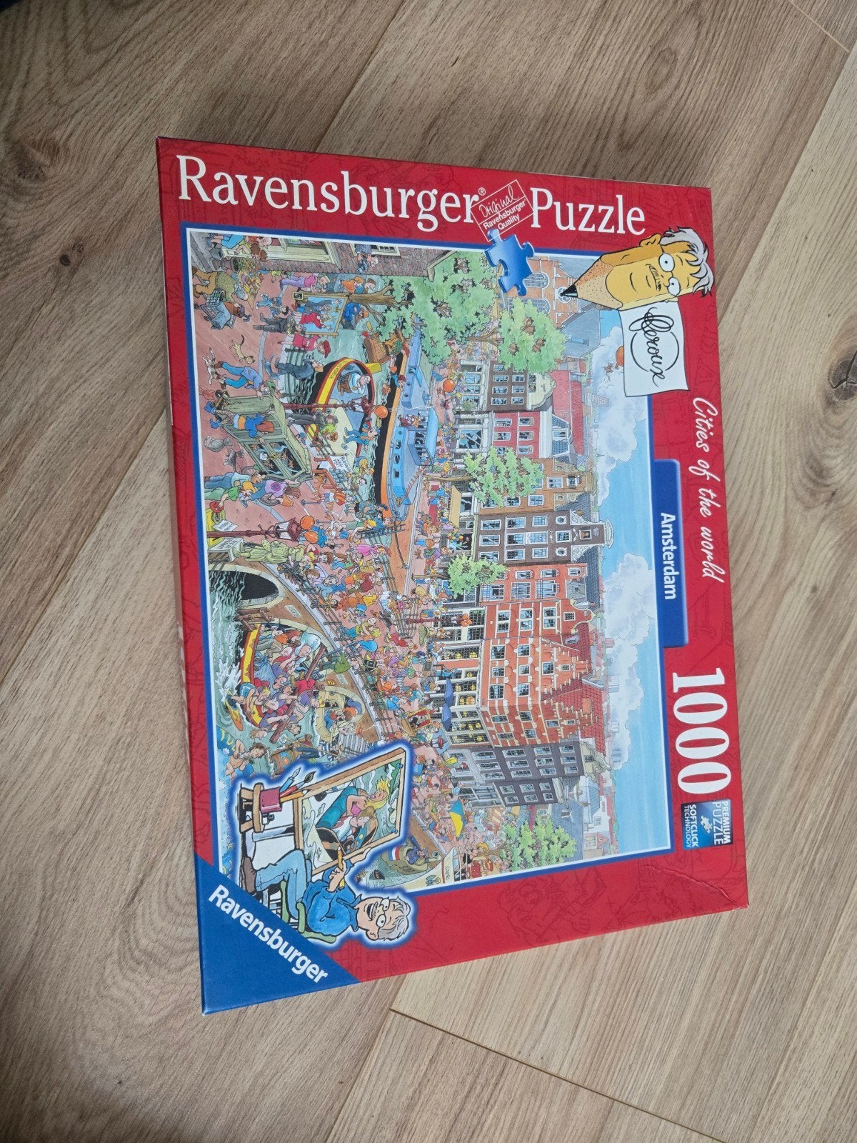 Legpuzzel 1000 stukjes - Cities of the World Ams, Hobby en Vrije tijd, Ophalen