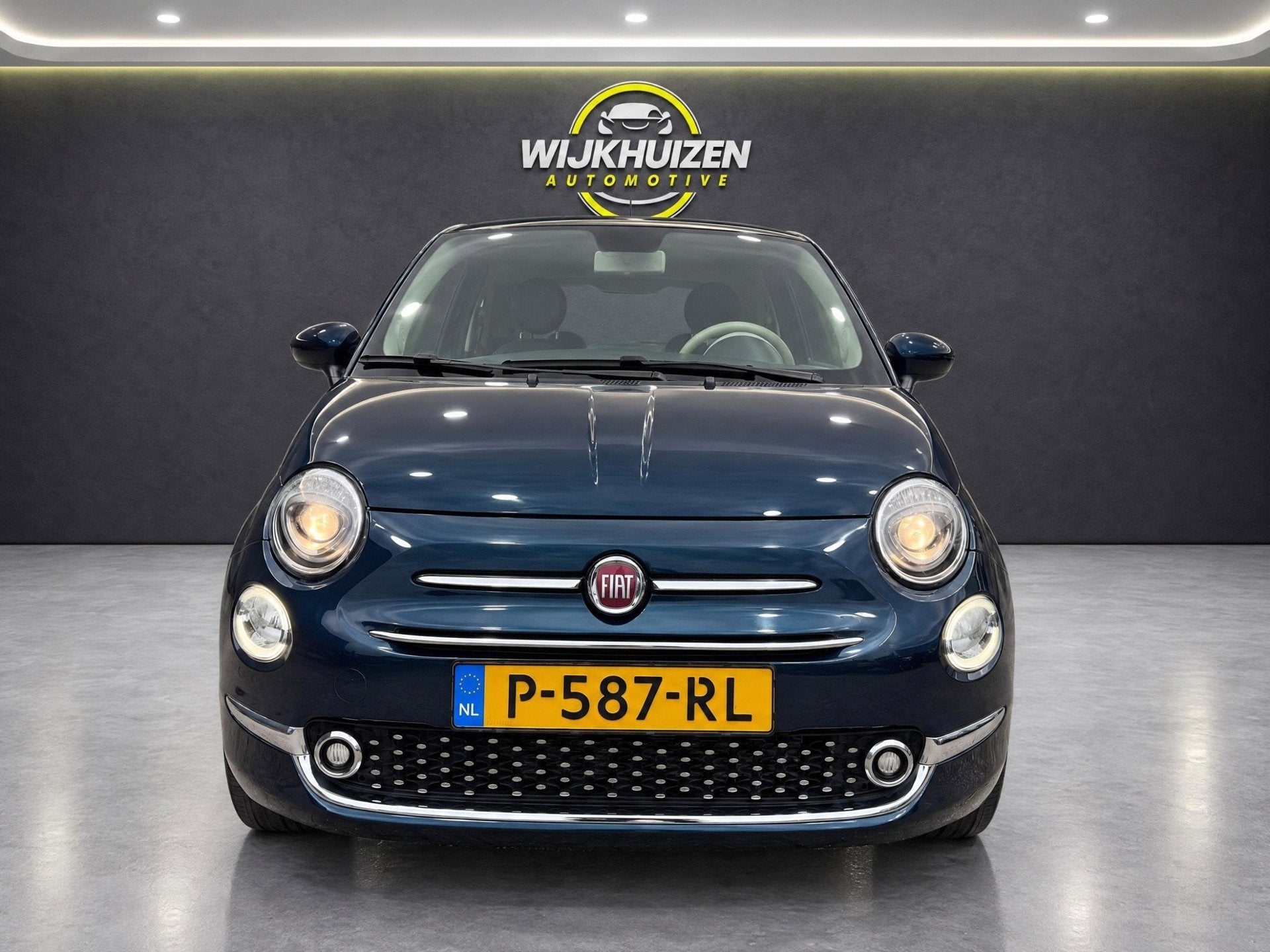 Fiat 500 1.0 Hybrid Dolcevita met Climate ! Panorama dak ! N, Auto's, Voorwielaandrijving, Dealer onderhouden, Start-stop-systeem
