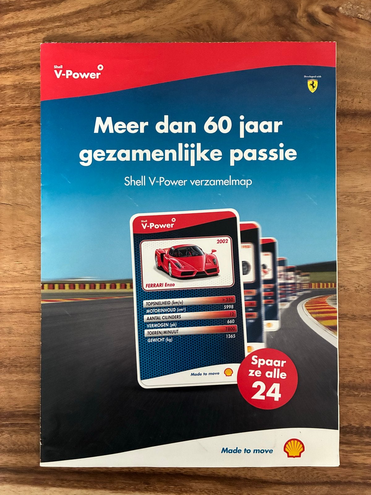 Complete Shell V-Power Ferrari verzamelmap, Ophalen of Verzenden, Zo goed als nieuw, Formule 1