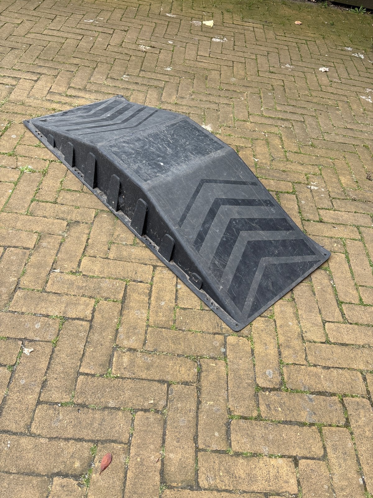 Schans kunststof 112 cm lang en 16 cm hoog, Ophalen