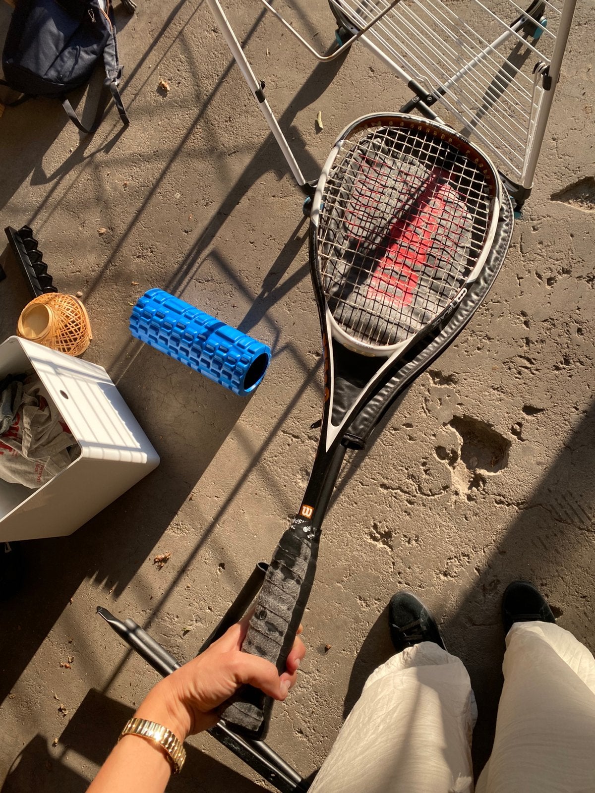 Twee Squash rackets, Ophalen, Zo goed als nieuw, Racket, Overige merken
