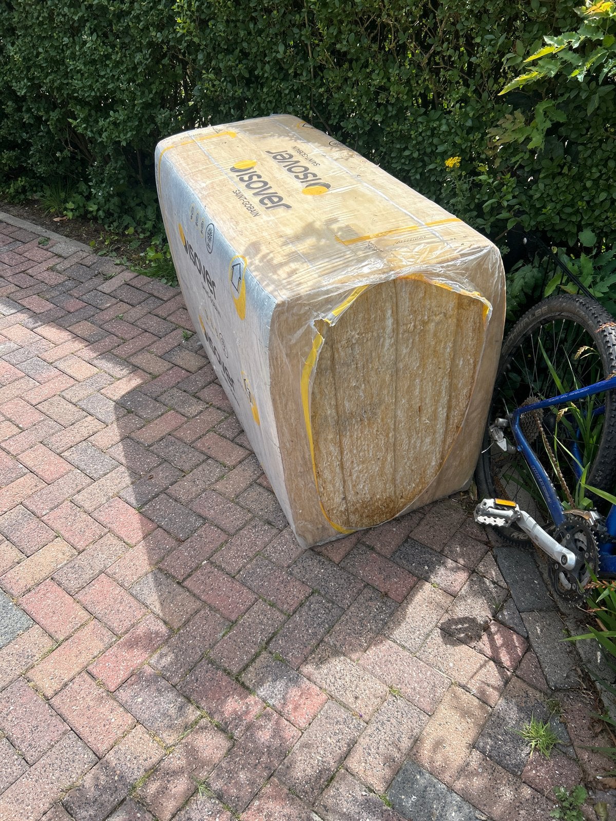 Isolatieplaat Glaswol 120x80x15cm - Nieuw, Doe-het-zelf en Verbouw, Isolatie en Afdichting, Ophalen, 12 cm of meer, Nieuw, Minder dan 5 m²