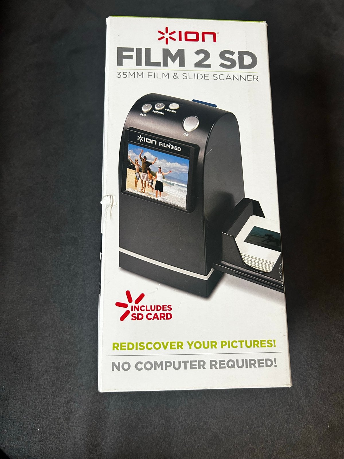 ION Film 2 SD 35mm Film & Slide Scanner, Ophalen of Verzenden, Nieuw, Diascanner, MacOS