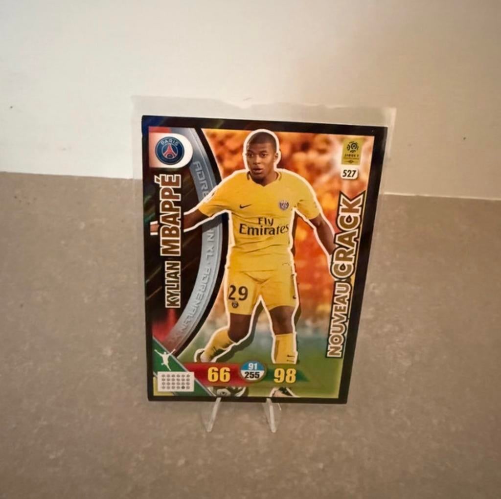 Kylian Mbappé Spelerskaart - Nouveau Crack, Ophalen of Verzenden, Zo goed als nieuw, Buitenlandse clubs, Spelerskaart