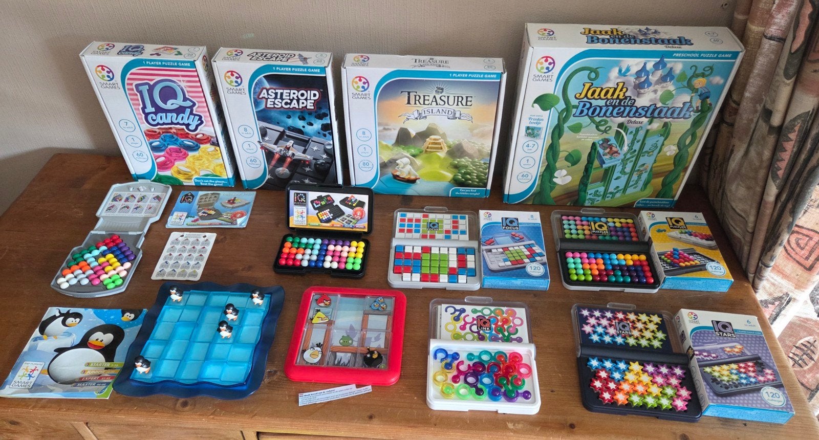Smartgames 12 verschillende. Zie omschrijving, Ophalen of Verzenden, Minder dan 500 stukjes, Zo goed als nieuw, Overige typen