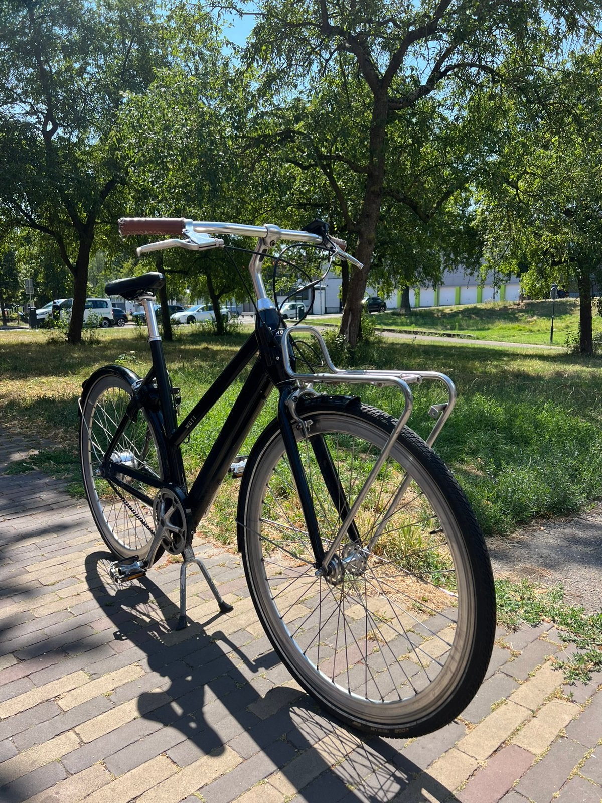 Stylevolle Boston Female elektrische WATT fiets, Ophalen, Gebruikt, Overige merken