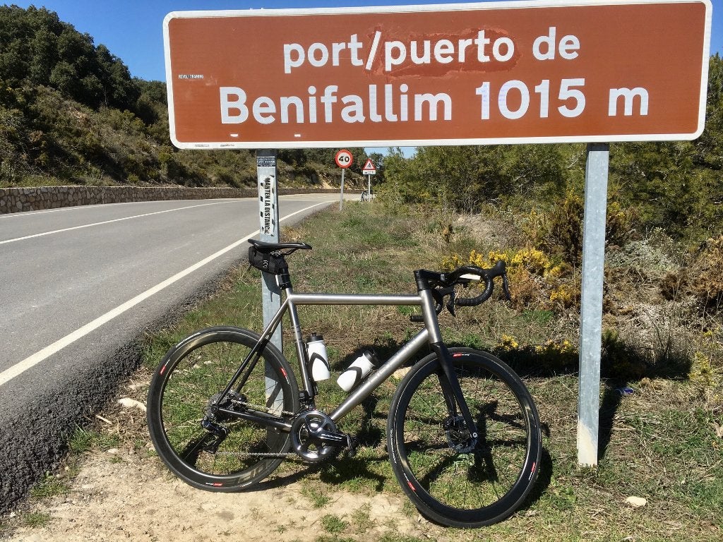 Te koop Titanium Braun Cycling Racefiets, Fietsen en Brommers, Fietsen | Racefietsen, Zo goed als nieuw, Heren, Overige merken