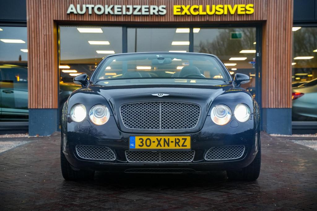 Bentley Continental GTC 6.0 W12 Keyless Navi Cruise Stoelver, Auto's, Automaat, Gebruikt, 4 stoelen, Zwart