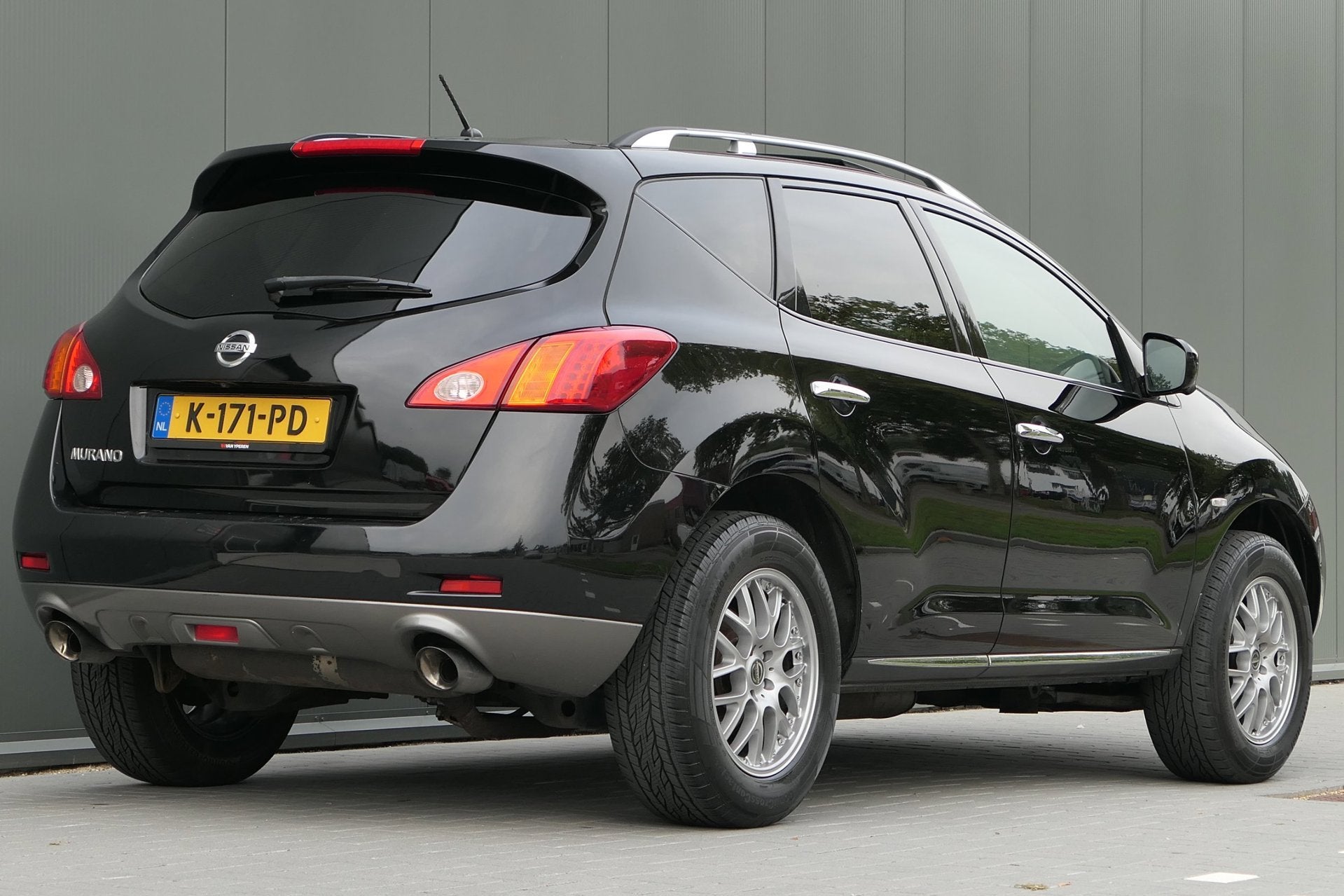 Nissan Murano 3.5 V6 256pk Panorama BOSE Leder Navi Cruise C, Auto's, Automaat, Gebruikt, Zwart, Xenon verlichting