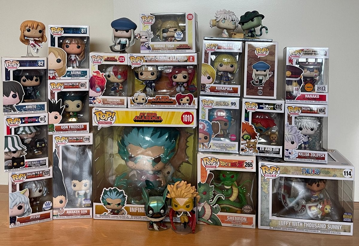 Collectie Funko Pop figuren (anime/manga), Ophalen of Verzenden, Gebruikt