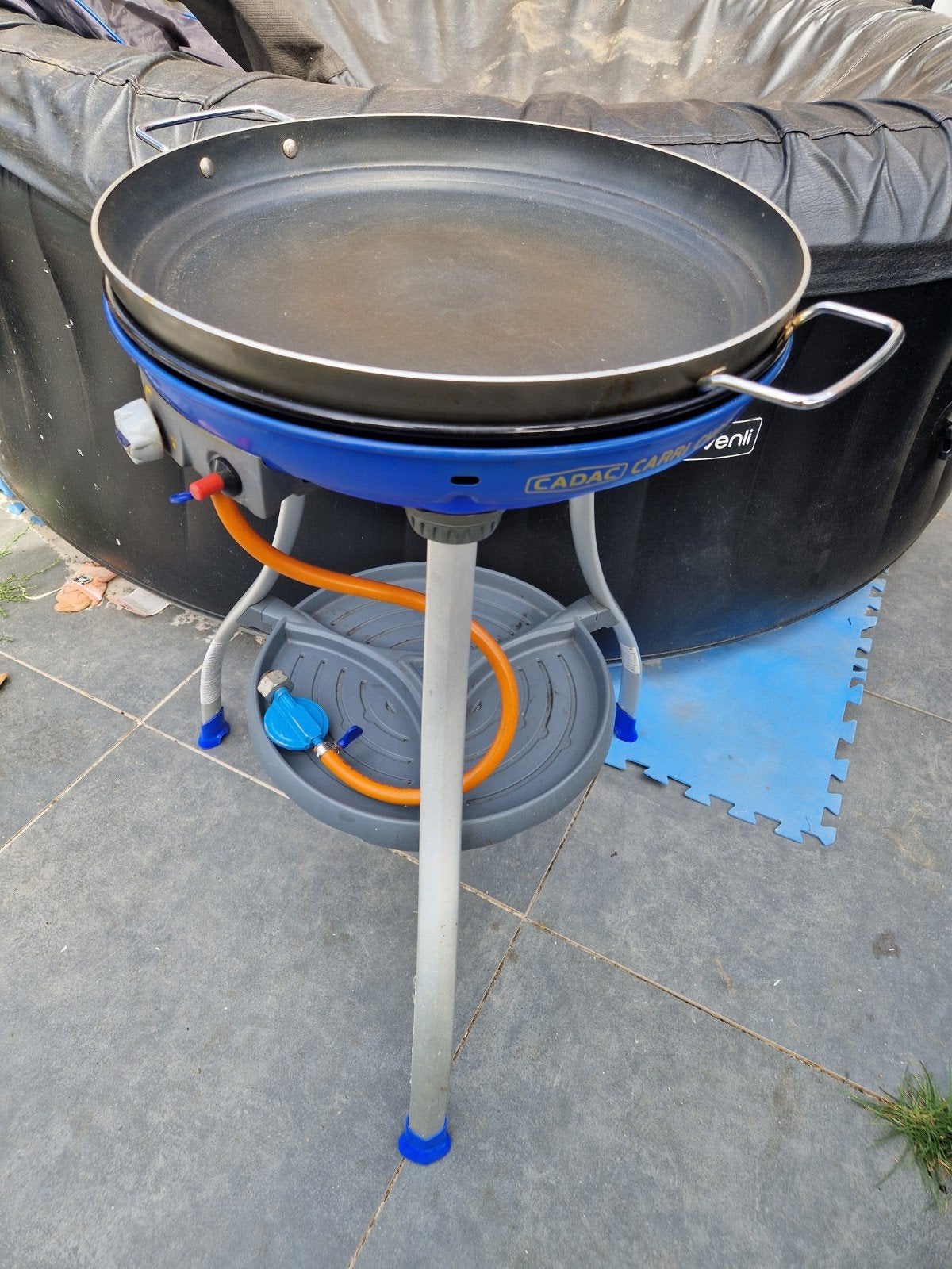 cadac skottel braai, Ophalen, Gebruikt