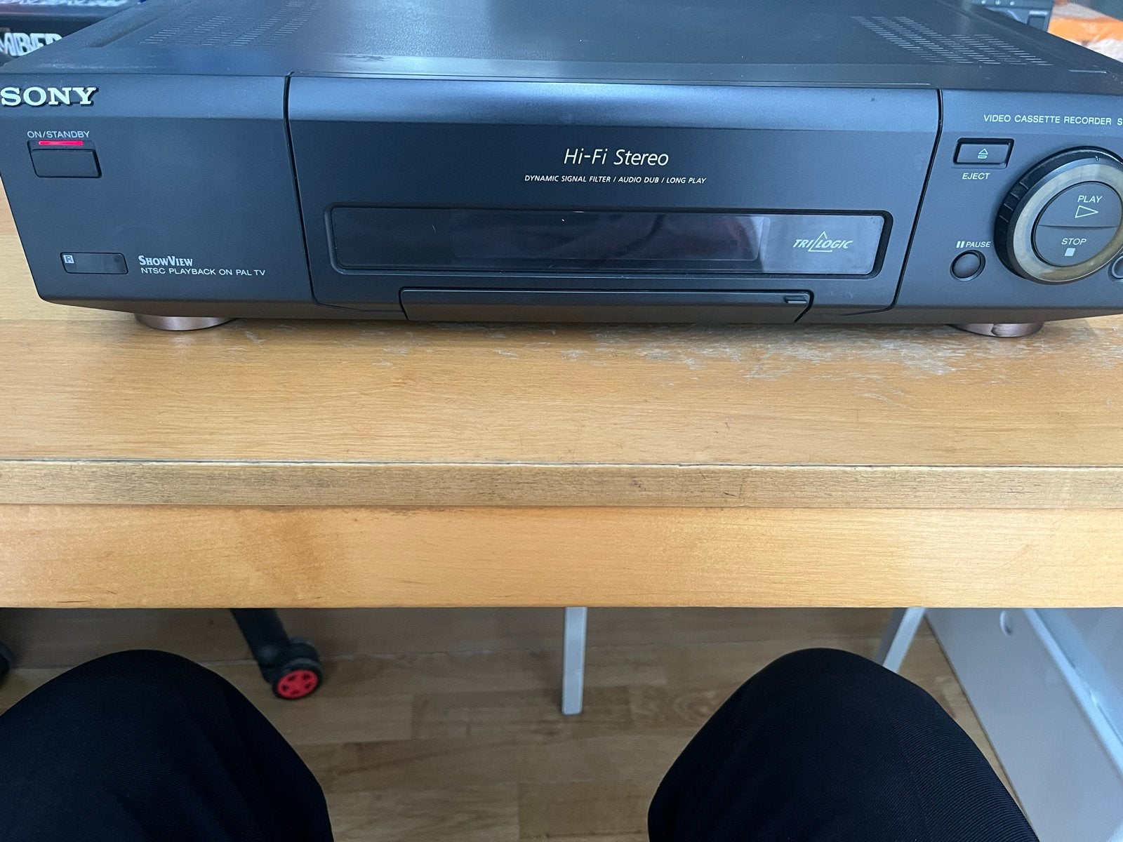 Sony SLV-E810 VHS Hi-Fi Stereo Videorecorder, Verzenden, Gebruikt, VHS-speler of -recorder