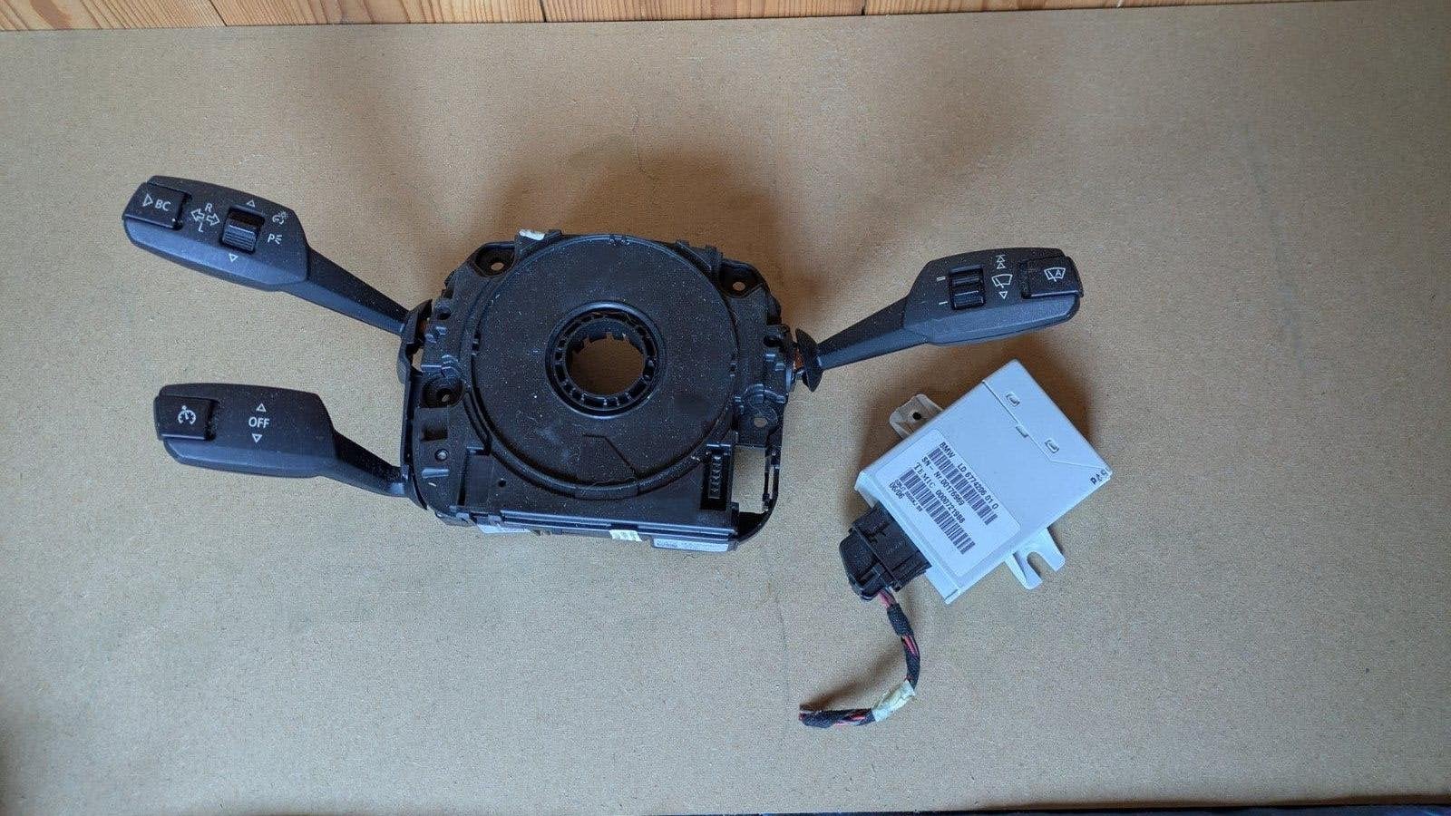 BMW E90/E92/E93/E89 combischakelaar+LDM voor cruise control, Ophalen of Verzenden, Gebruikt, BMW