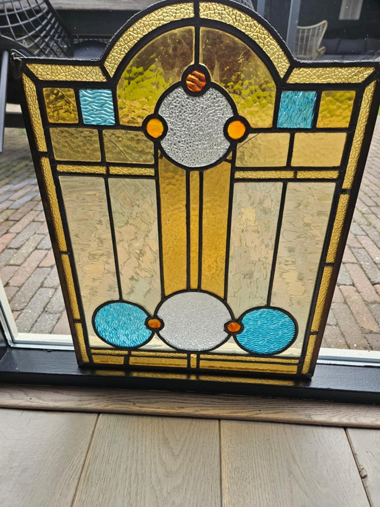 Glas-in-lood, Antiek en Kunst, Antiek | Glas en Kristal, Ophalen