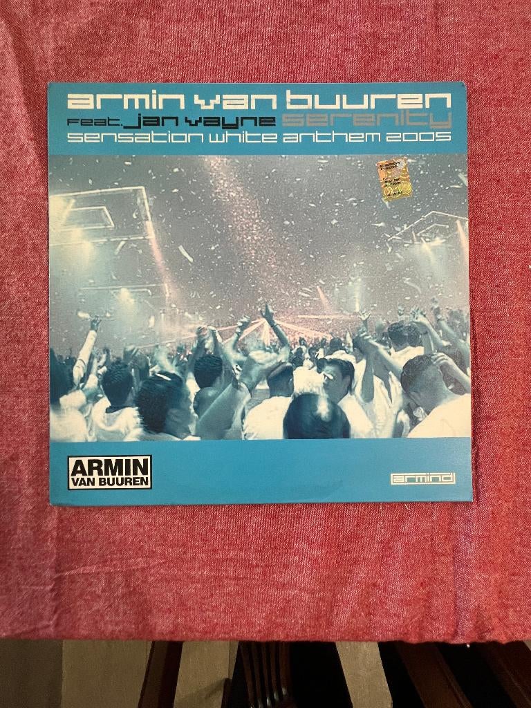 Armin van Buuren - Serenity gesigneerd door Signum, Cd's en Dvd's, Vinyl | Dance en House, Gebruikt, Verzenden, Techno of Trance