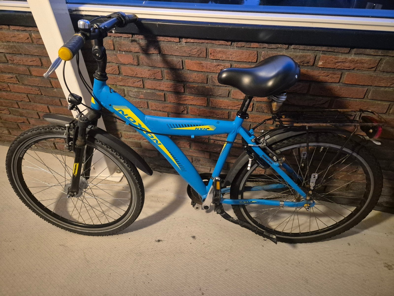 Noxon NX20 Fiets - Blauw, 26 inch, Gebruikt, Overige merken, Gebruikt, Velgrem, Minder dan 49 cm