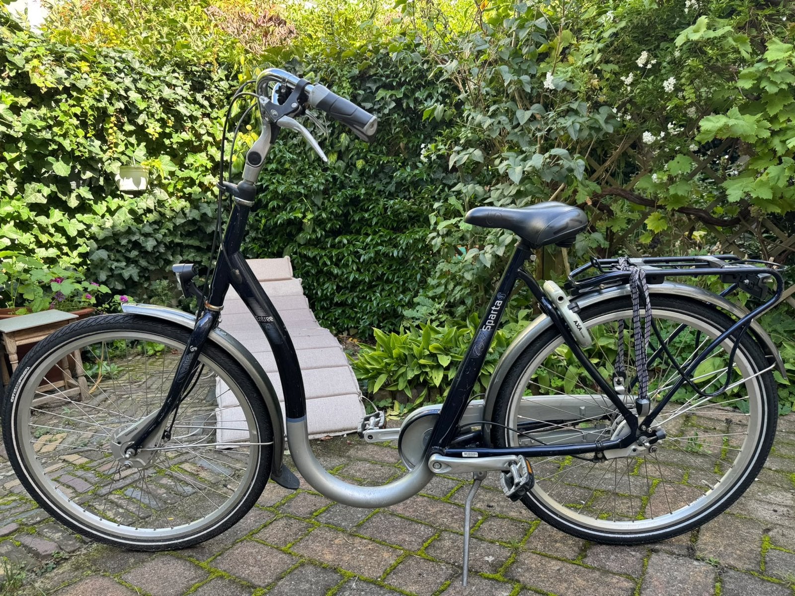Sparta comfort Damesfiets - Lage instap, 3 versnellingen, Ophalen, Sparta, 50 tot 53 cm, Trommelrem