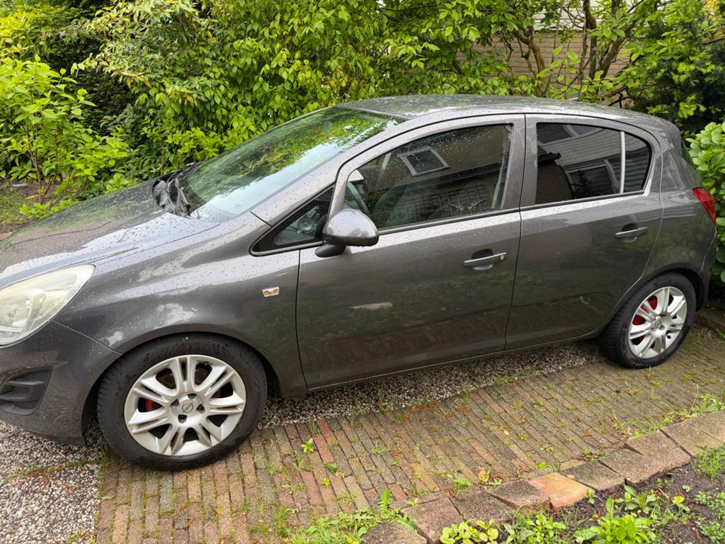 Opel Corsa 1.3 Cdti 70KW 5D 2012 Grijs, Auto's, Voorwielaandrijving, 28 km/l, Origineel Nederlands, Bedrijf