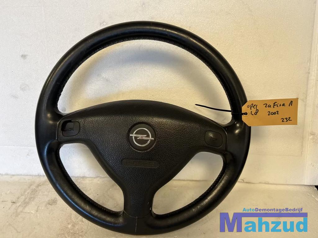 OPEL ASTRA G zafira A Leer stuurwiel stuur met airbag, Gebruikt, Opel Automobile GmbH, Ophalen of Verzenden, Kontakt@opel-infoservice.de