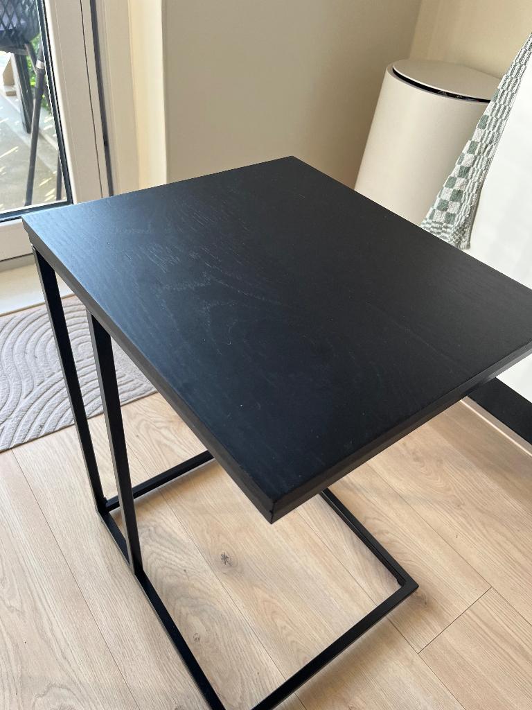 Aanschuiftafel bank, Huis en Inrichting, Tafels | Sidetables, 50 tot 100 cm, Zo goed als nieuw, Modern, Ophalen