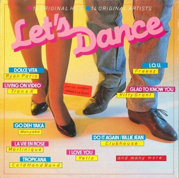 L.P. (1983) Let's Dance  (Arcade), LP, Gebruikt, Ophalen of Verzenden, Inclusief binnenhoes