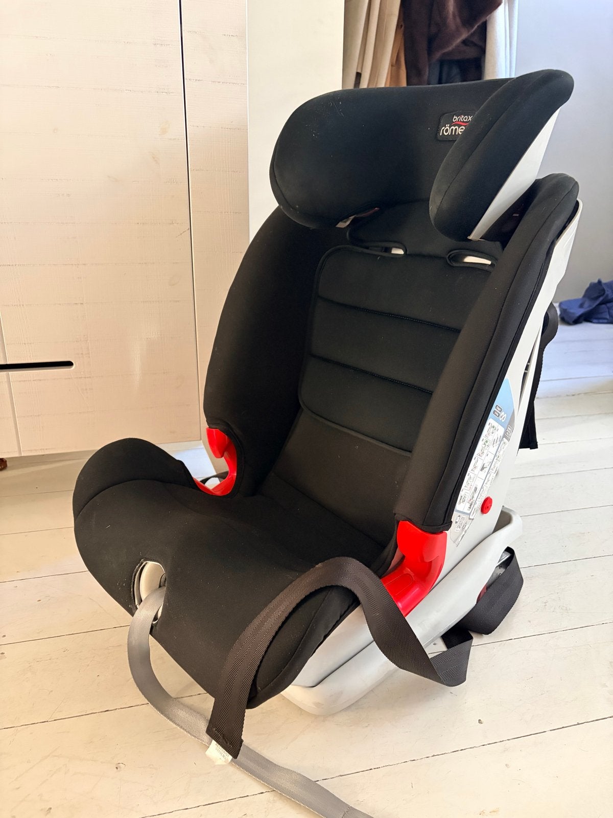 Britax Römer autostoel met Isofix, verstelbaar, Ophalen, Romer, Autogordel of Isofix, Gebruikt