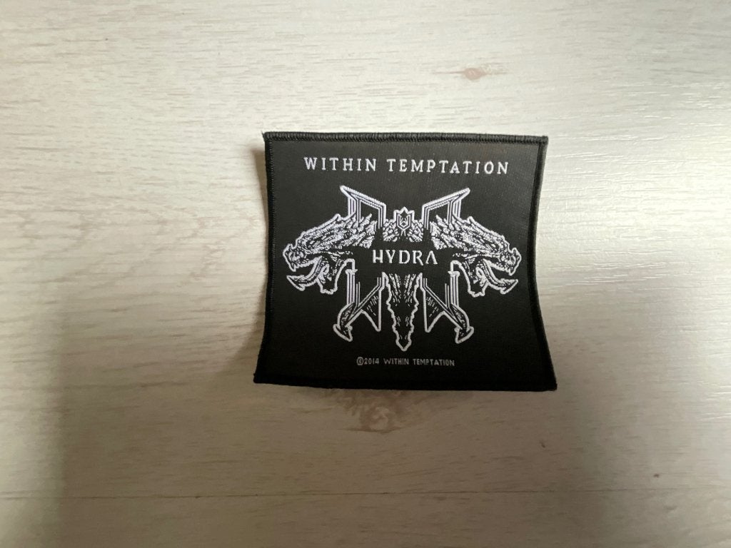 Patch Within Temptation Hydraca 10x 9,5 cm, Ophalen of Verzenden, Emmen, Regina, Nieuw