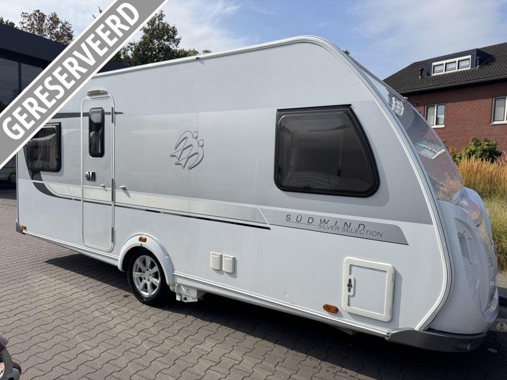 Knaus Sudwind Silver Selection 500 FU / topstaat / mover, Schokbreker, Rondzit, Bedrijf, Overige typen
