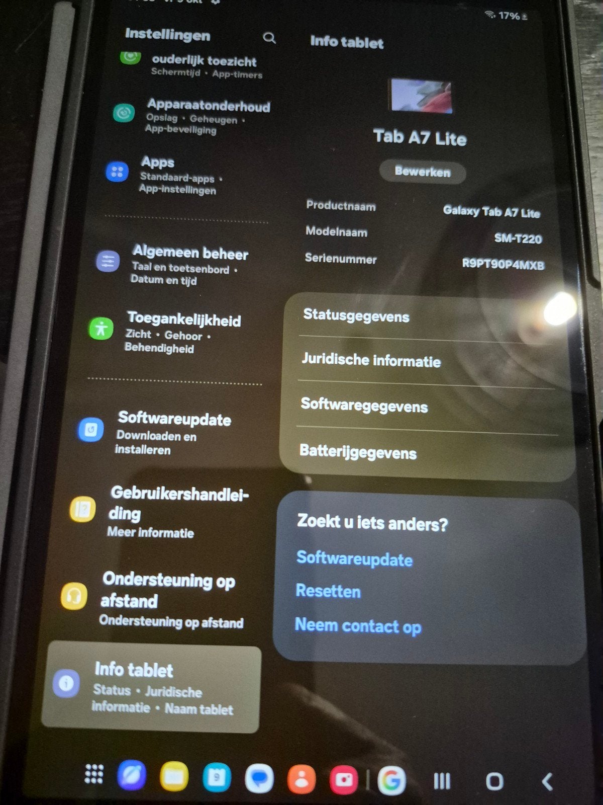 Samsung Galaxy Tab A7 Lite - Zo goed als nieuw, 32 GB, 8 inch, Galaxy Tab A7 Lite, Ophalen of Verzenden