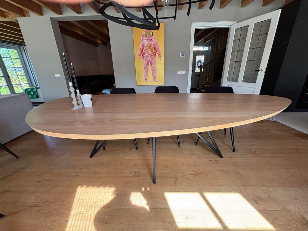 Table du Sud eettafel 300x150x76 cm, Huis en Inrichting, Tafels | Eettafels, Ophalen, 100 tot 150 cm, Eikenhout, 200 cm of meer