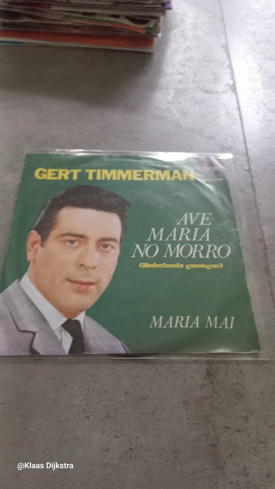 Gert Timmerman - Ave Maria No Morro / Maria Mail, Ophalen of Verzenden, Gebruikt, Overige formaten, Schlager