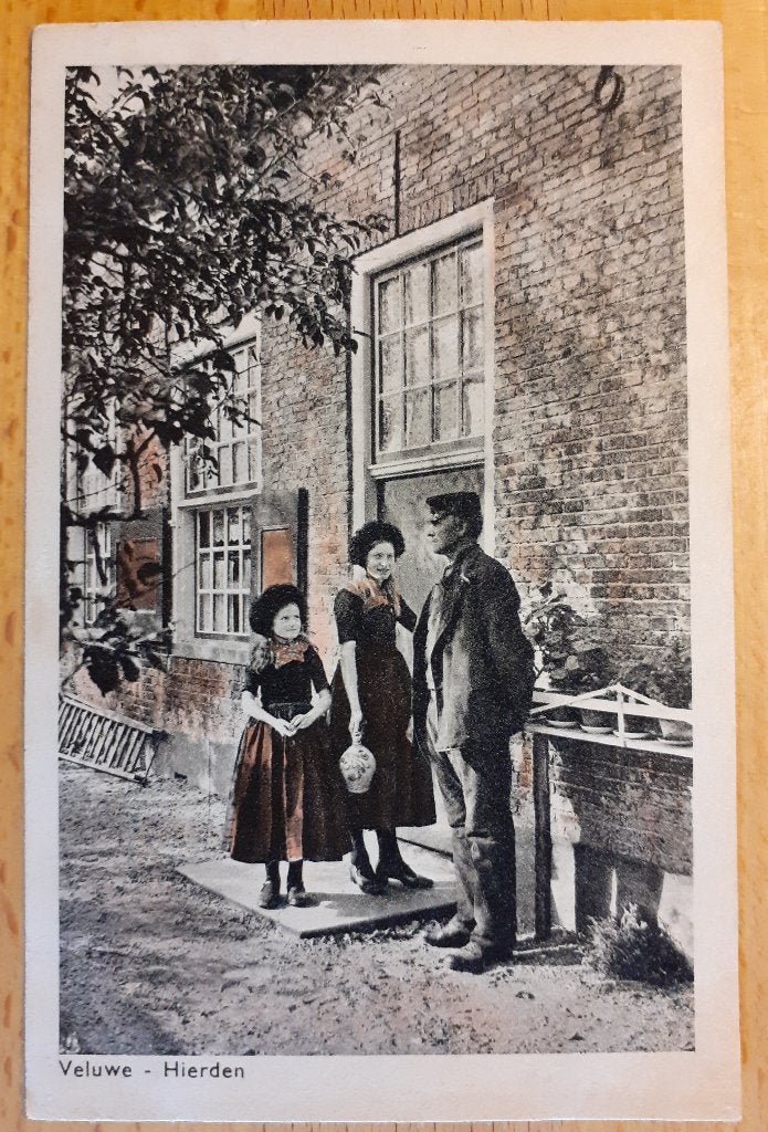 Ansichtkaart Hierden, Verzenden, 1940 tot 1960, Gelderland