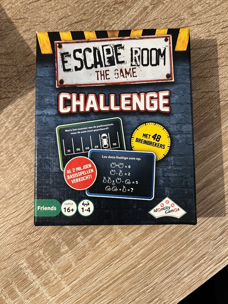 Escape Room The Game: Challenge 1 & 2, Hobby en Vrije tijd, Ophalen of Verzenden, Nieuw